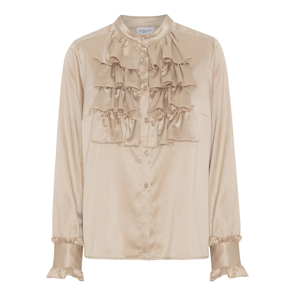 VALENTINA SHIRT, CHAMPAGNE