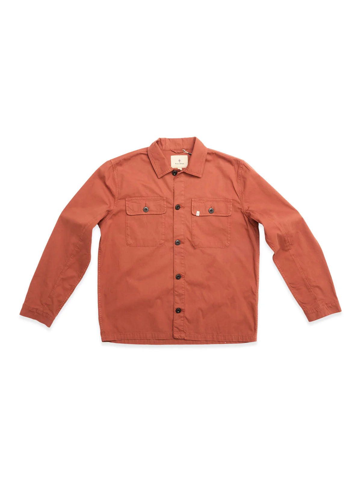 PONTUS TEO OVERSHIRT, COPPER BROWN