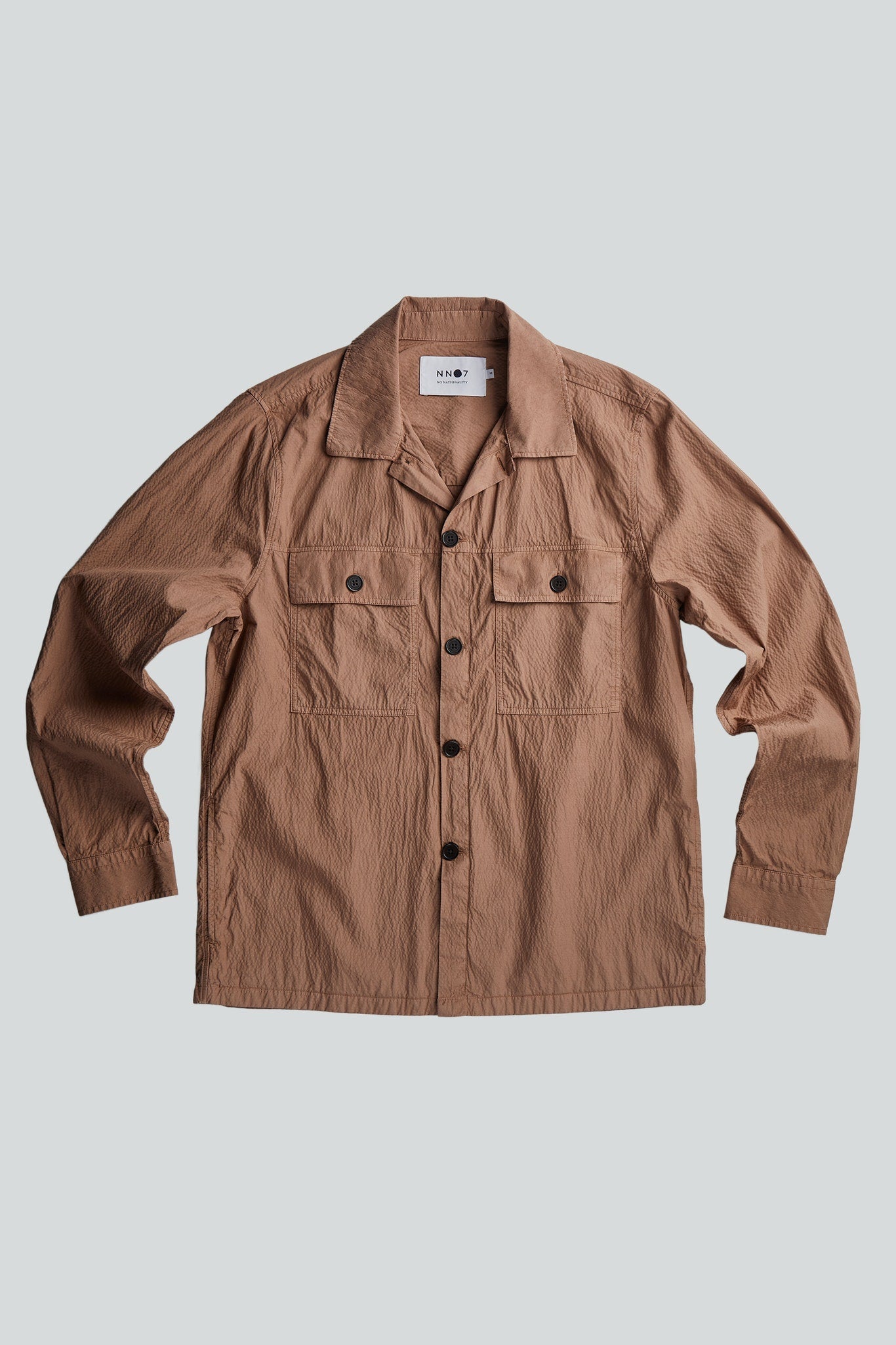 Wilas 1062 overshirt, nougat