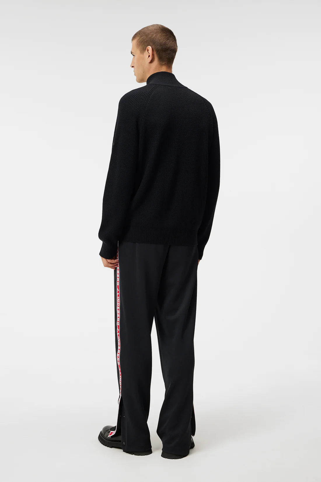 Kyler Wool Blend Zip (black)