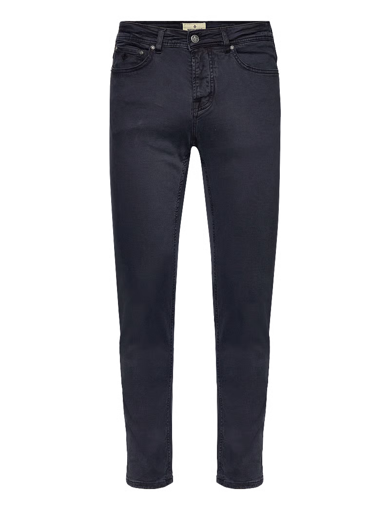 JAMES BRUSHED 5PKT JEANS, BLUE