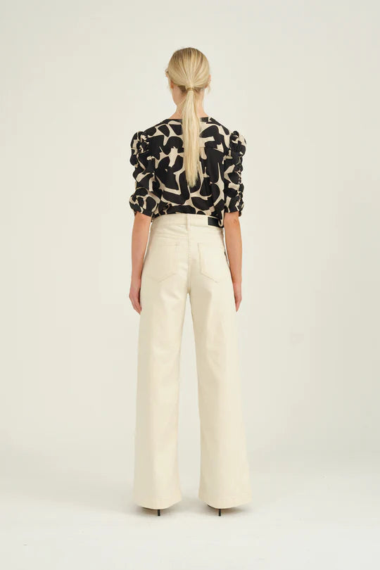 Gilly French Jeans Crude Ecru, Ecru