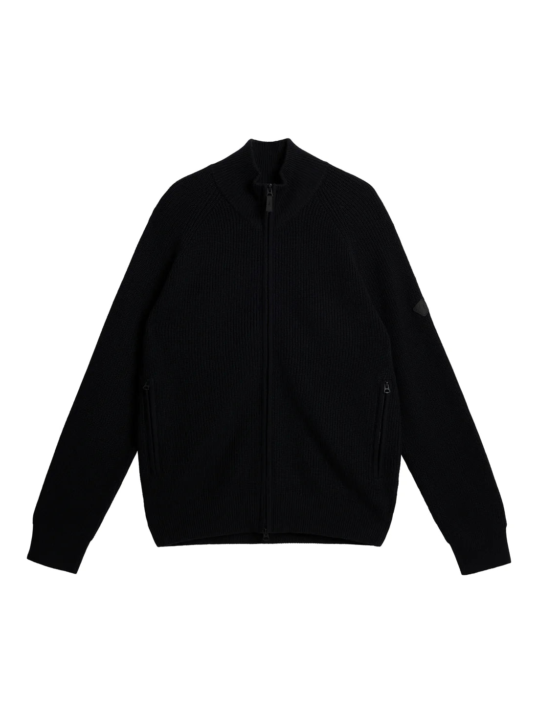 Kyler Wool Blend Zip (black)