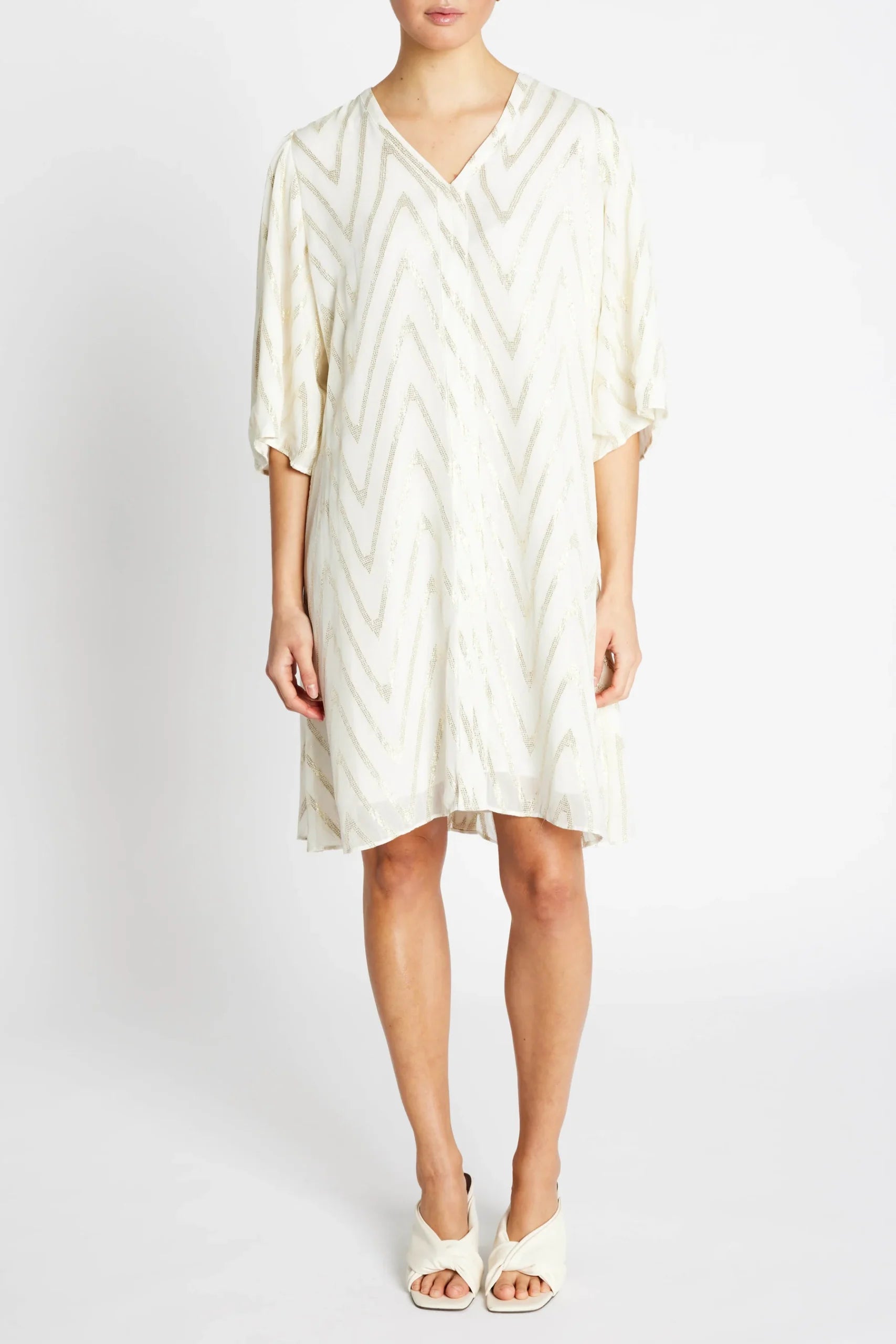 CollardBBMajlyas Dress, Kit w. Metallic