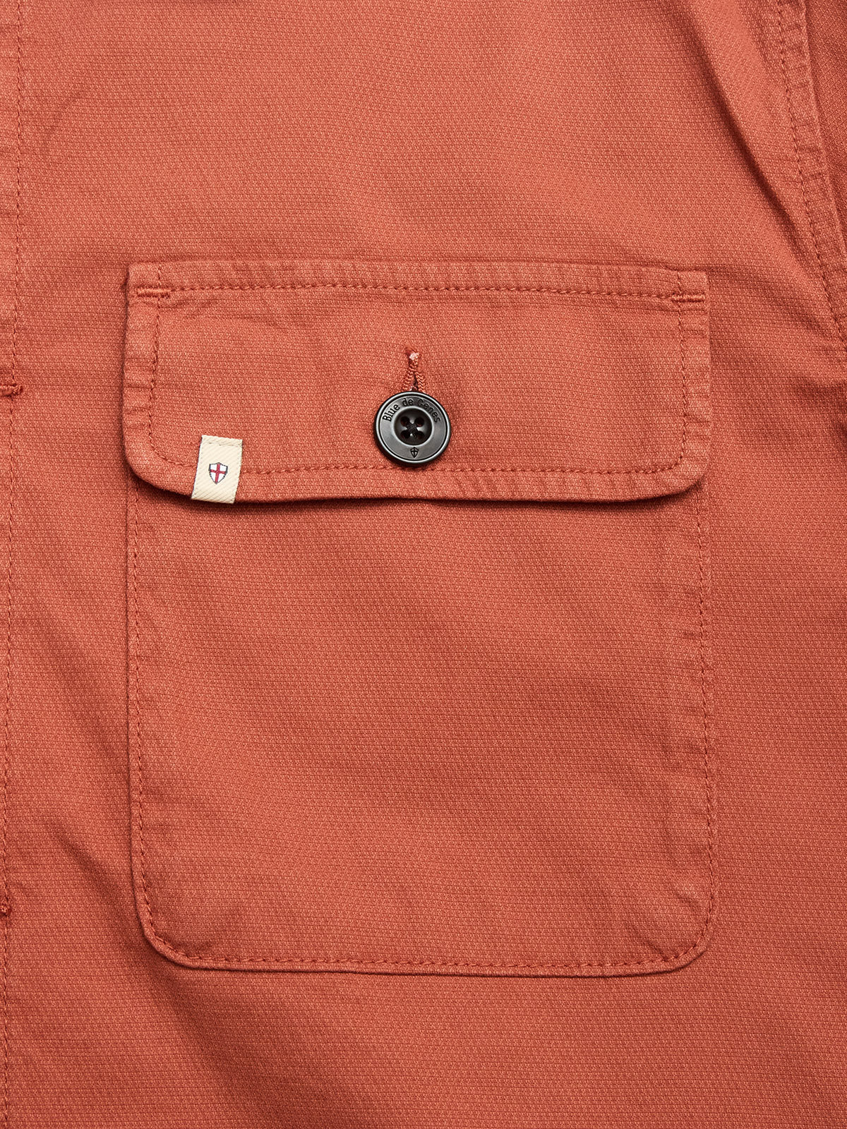 PONTUS TEO OVERSHIRT, COPPER BROWN