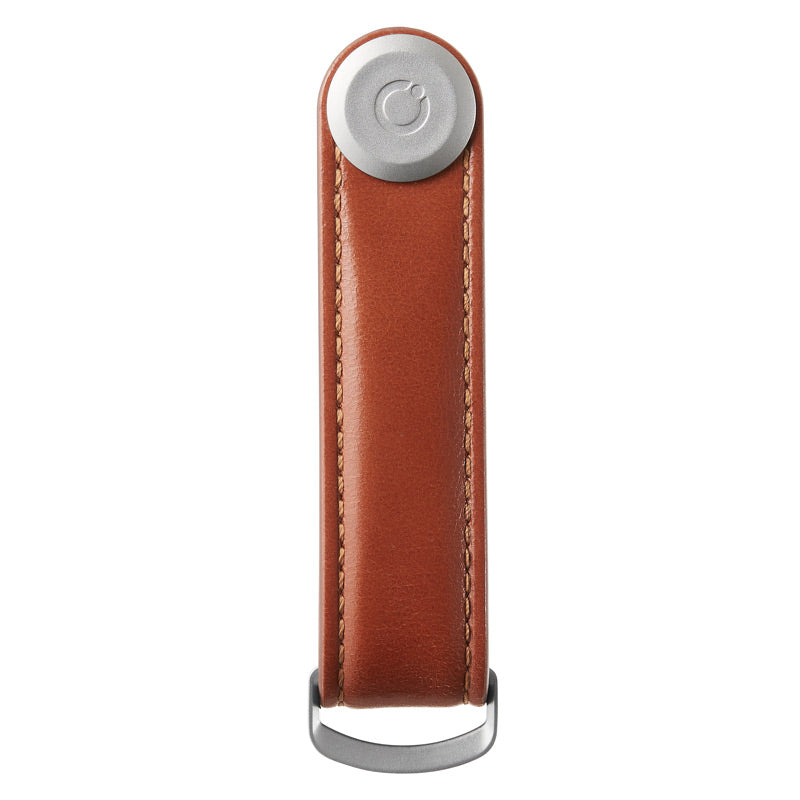Orbitkey 2.0 leather, cognac/tan