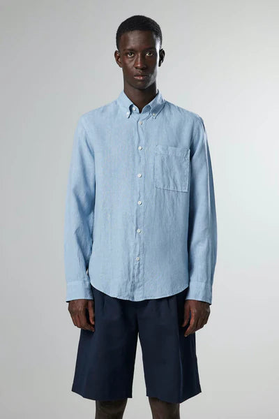 ARNE BD 5706 SHIRT, ASHLEY BLUE
