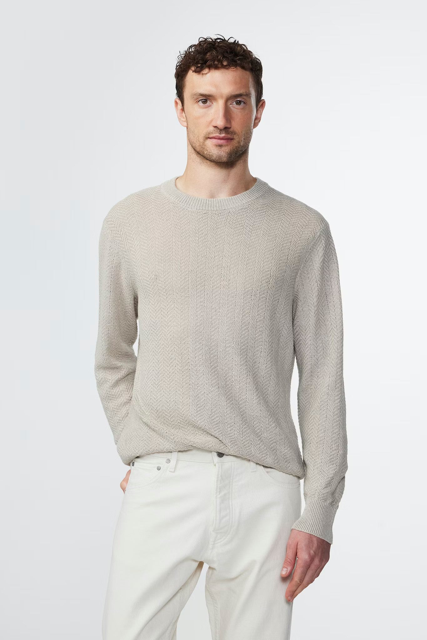 Jaden Crew Neck 6634, Irish Cream