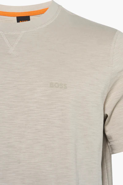 TE SLUB TEE, LIGHT BEIGE
