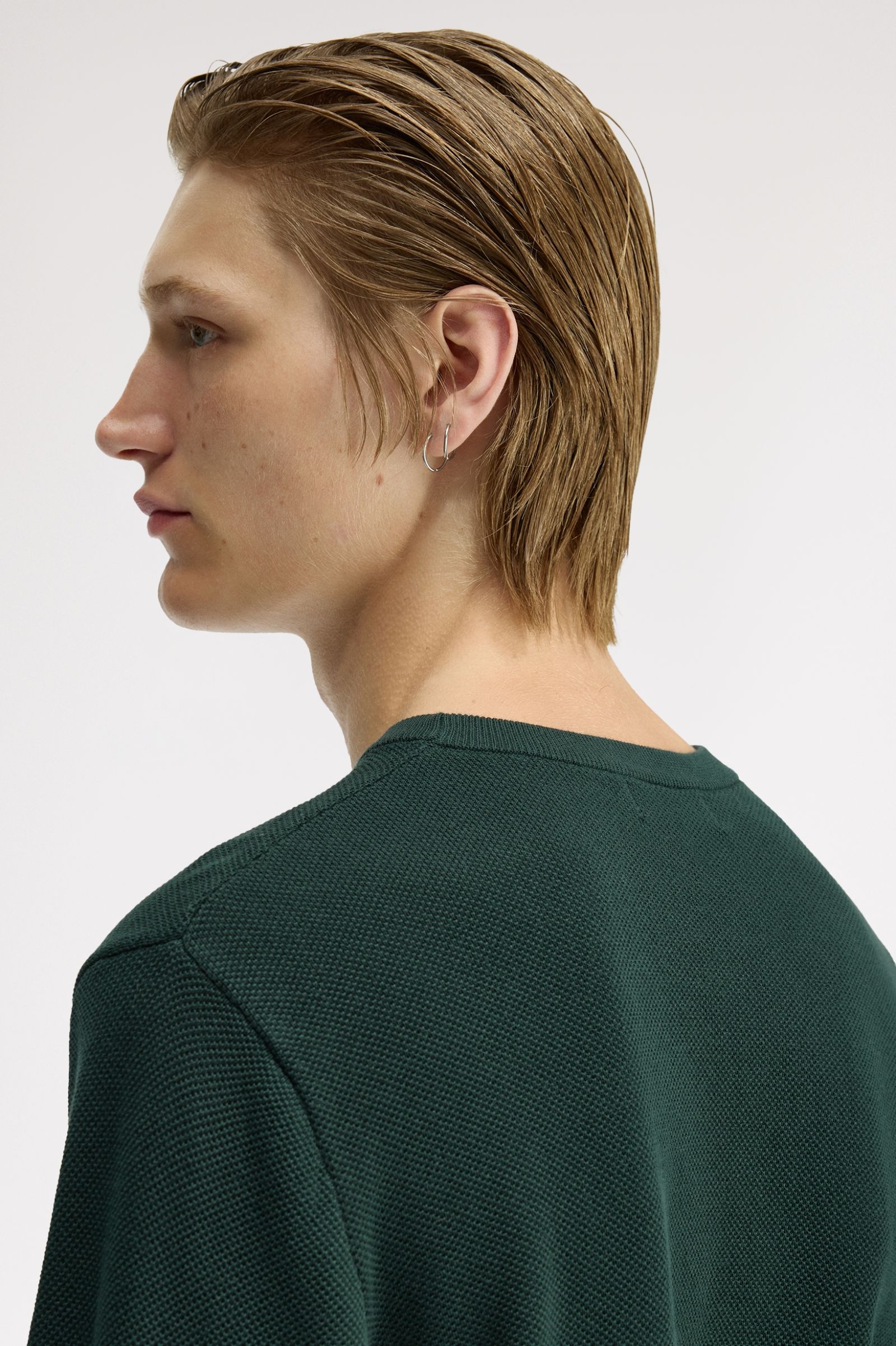 PIQUE STITCH JUMPER, GRASSROOTS