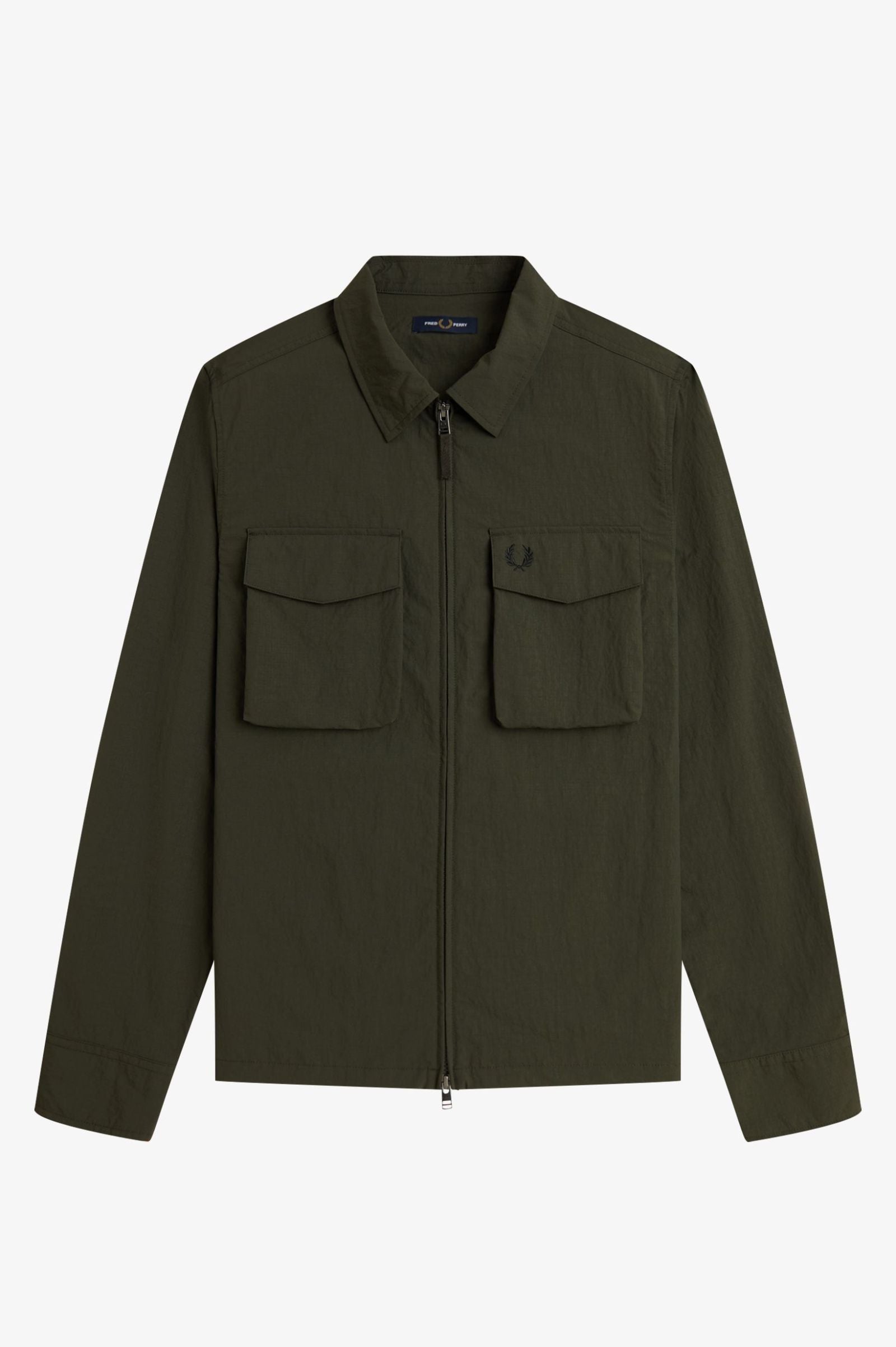 RIPSTOP POCKET OVERSHIRT, HUNTING GREEN