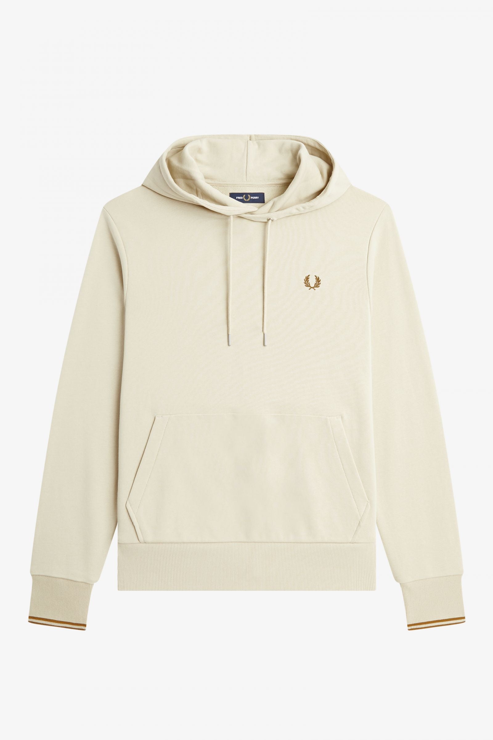 Tipped Hooded Sweatshirt (oatmeal)