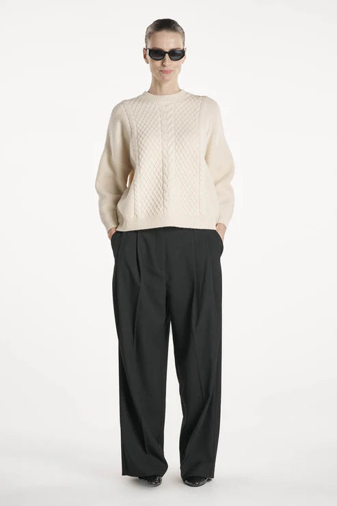 PATRICIA SWEATER, OFF WHITE