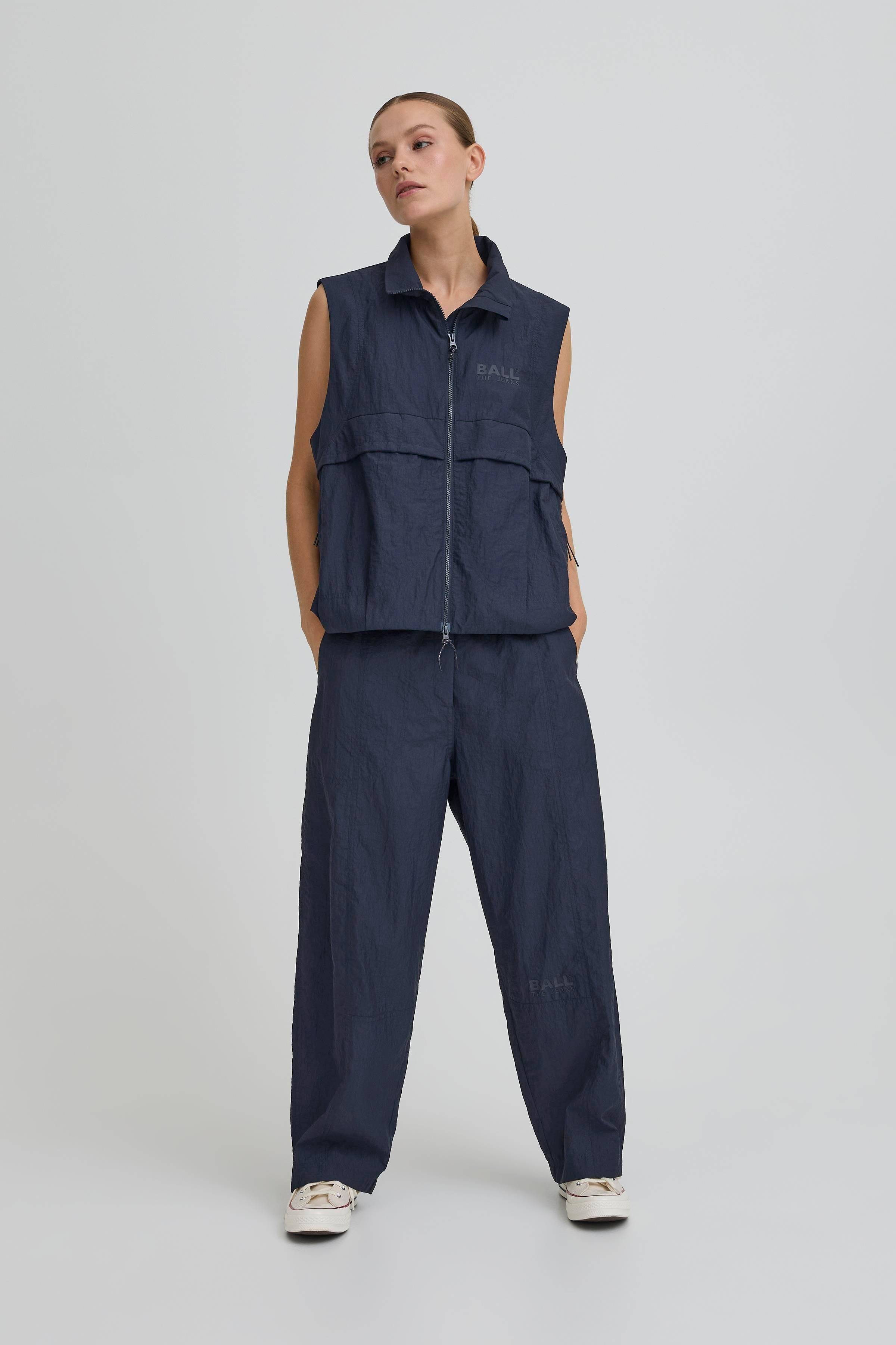 BASTELLA CURVE TROUSERS, SKY CAPTAIN