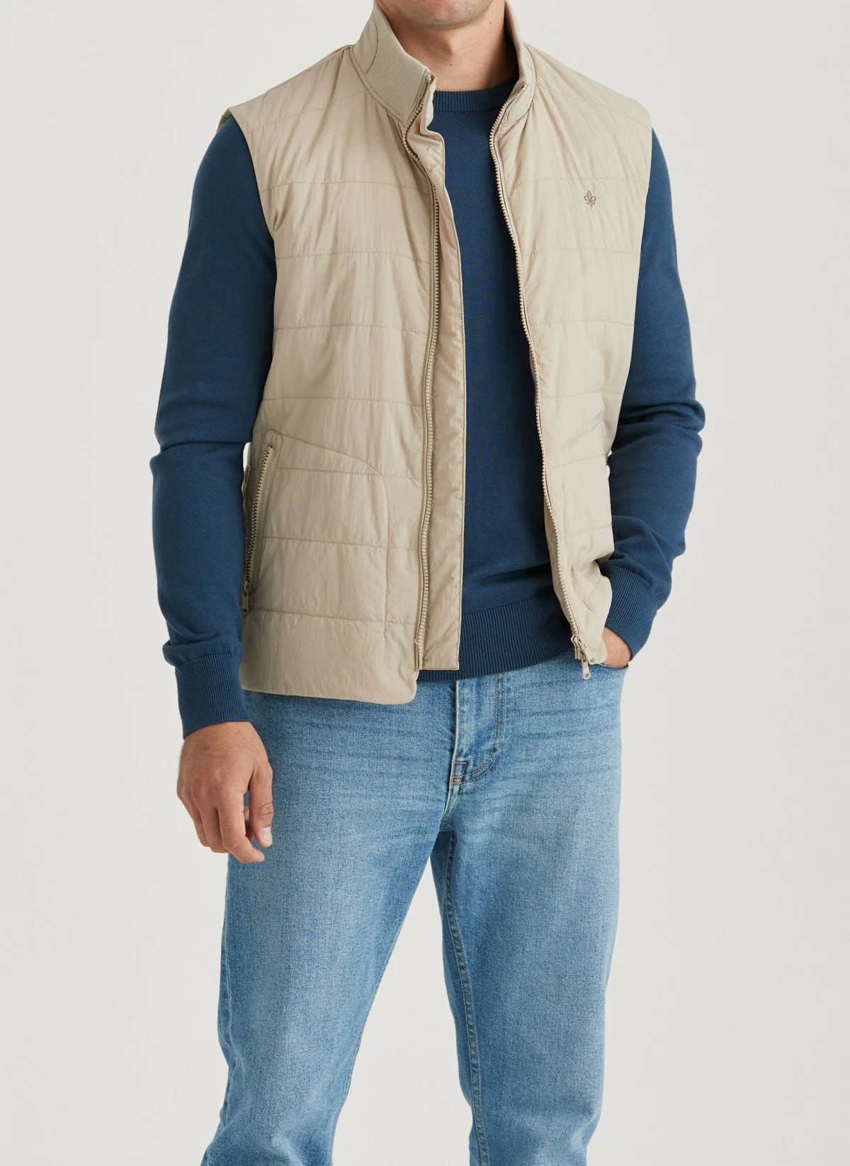 LEWIS VEST, KHAKI
