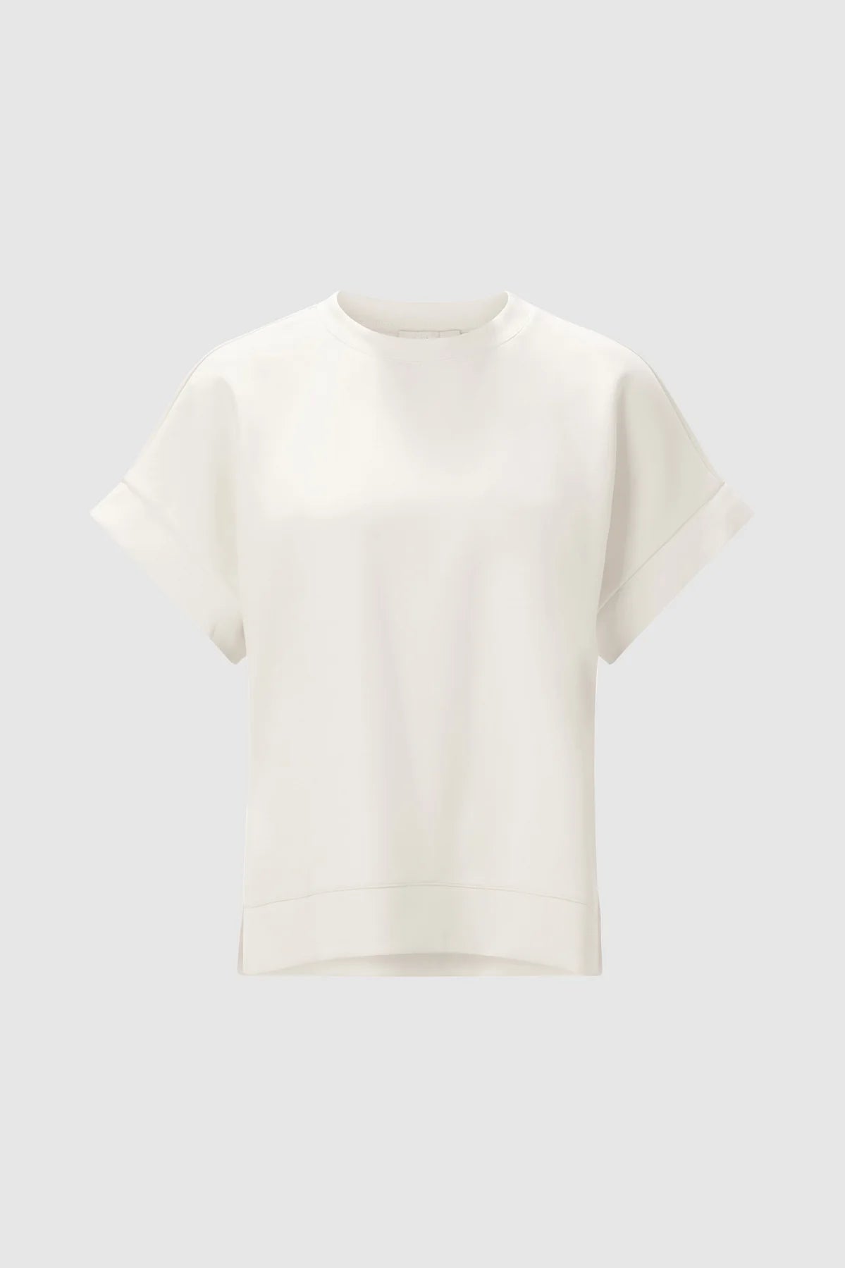 Tencel Peached Shirt, Pearl White