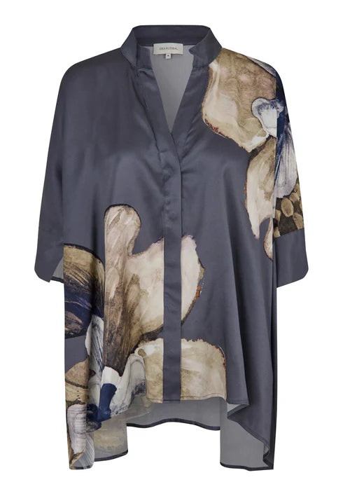 MANDY BLOUSE, BELLADONNA STEEL