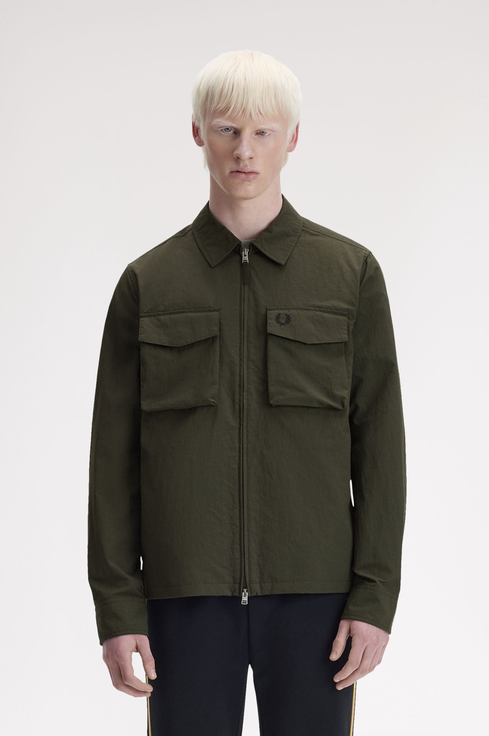 RIPSTOP POCKET OVERSHIRT, HUNTING GREEN