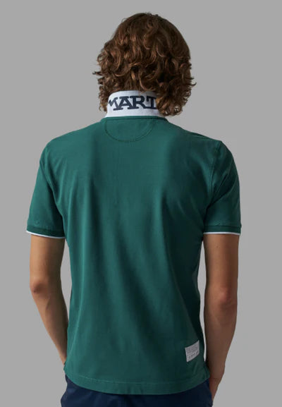 MAN POLO PIQUET STRETCH, SMOKEPINE