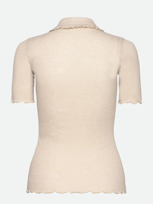 Polo w/ Frill, Silver Lining