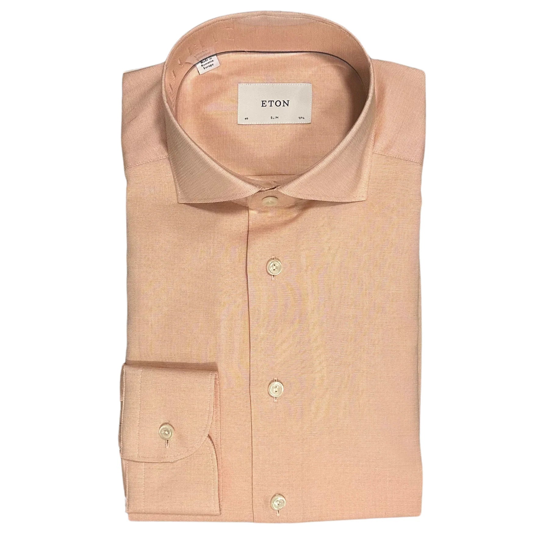 SHIRT, SLIM FIT, ORANGE