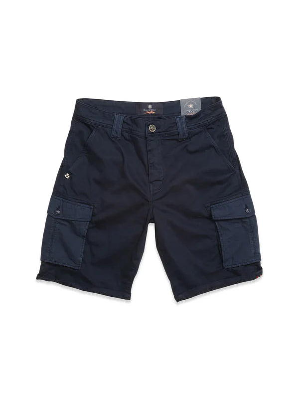 PAULINO CARGO SHORTS, NAVY BLUE