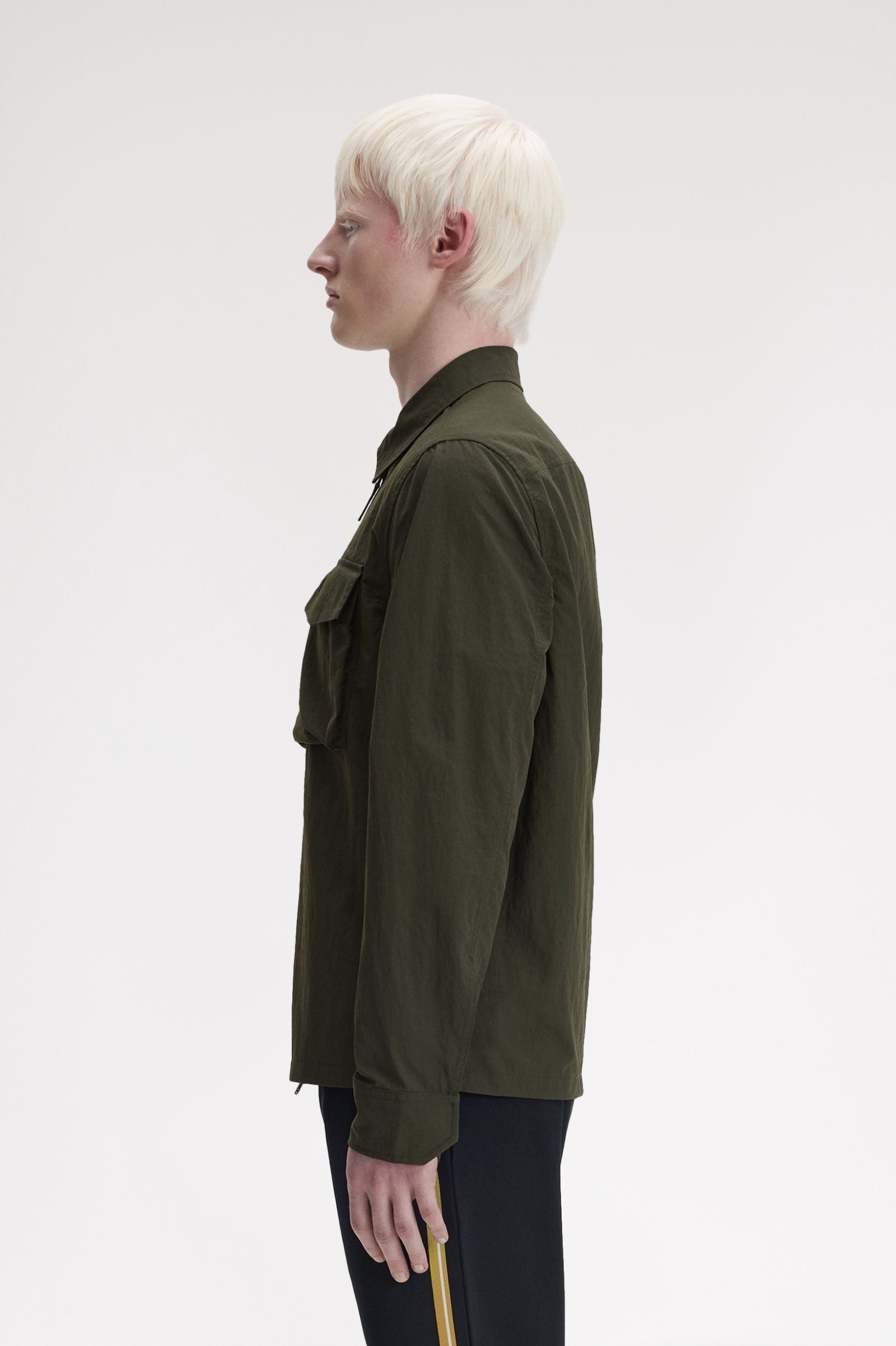 RIPSTOP POCKET OVERSHIRT, HUNTING GREEN