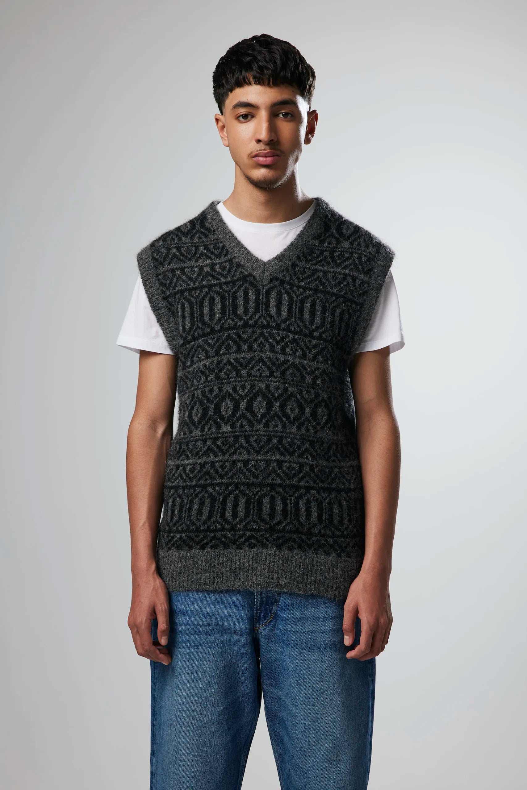 Hugo vest 6527, grey