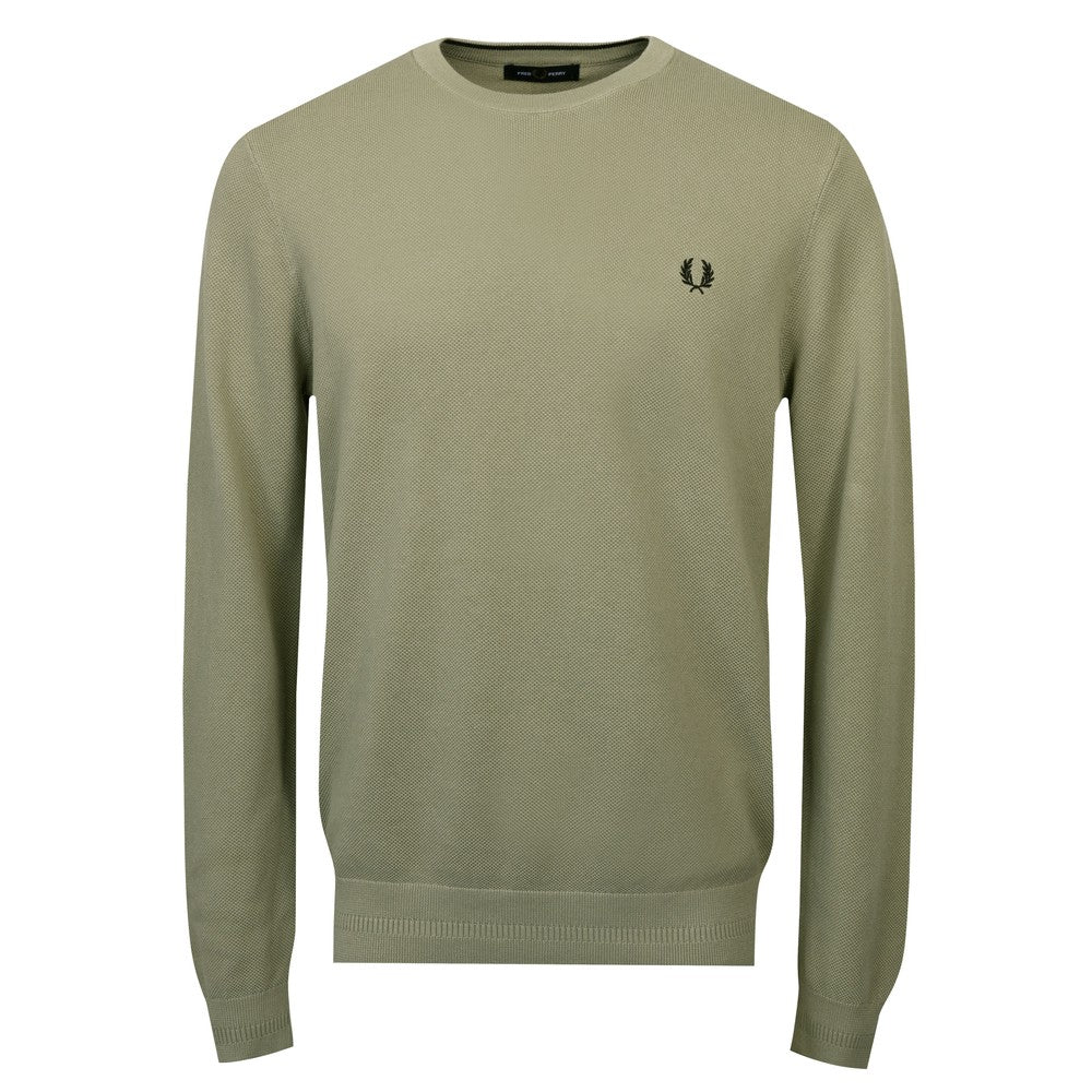 PIQUE STITCH JUMPER, SEAGRASS