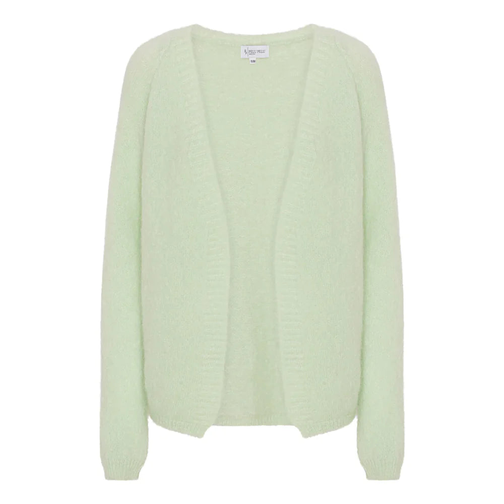 CARMEN CARDIGAN, MINT GREEN