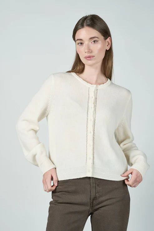 Karen Cardigan, Off White