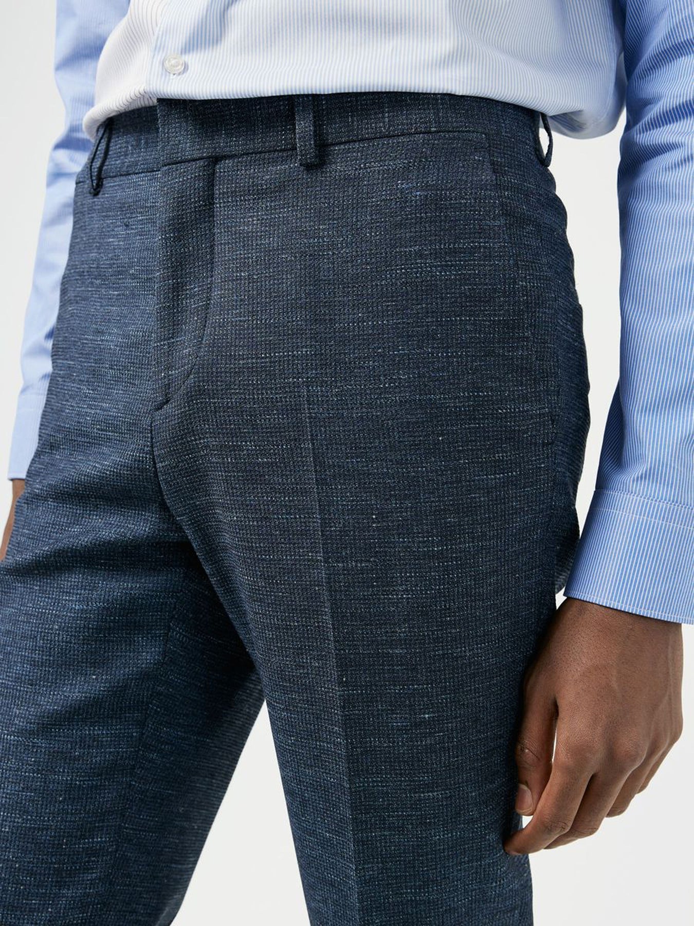 Leo 2 Tones Pants, indigo