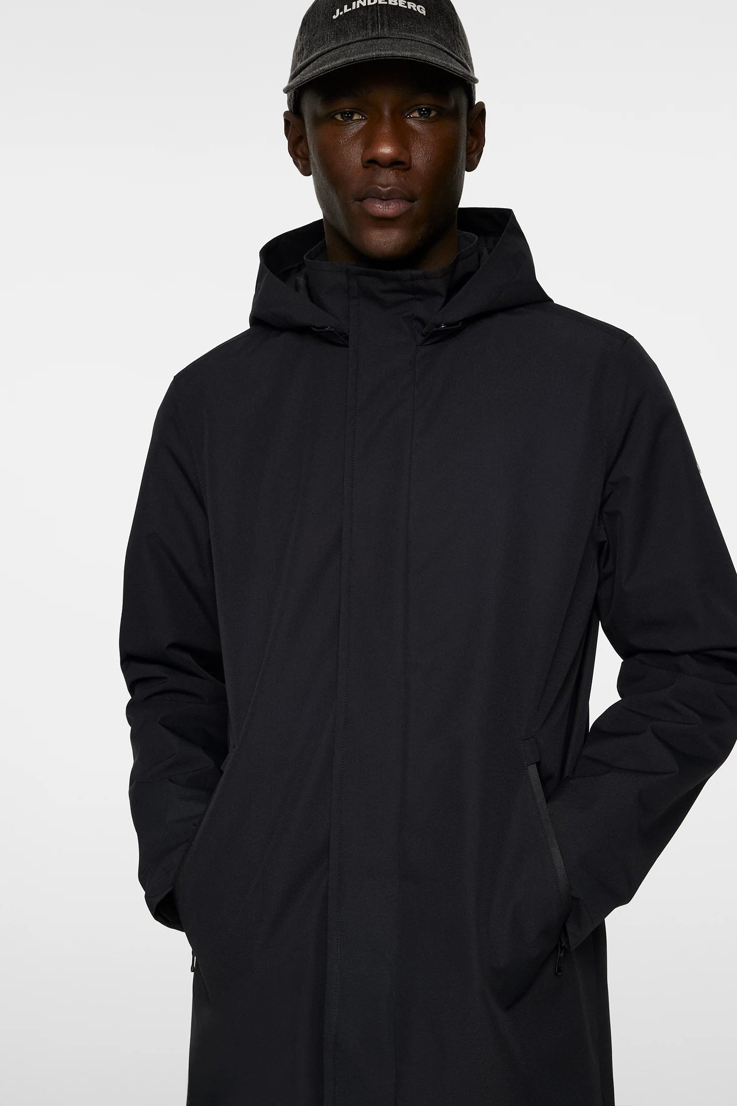 Tobias 2L Midlength Jacket, Black