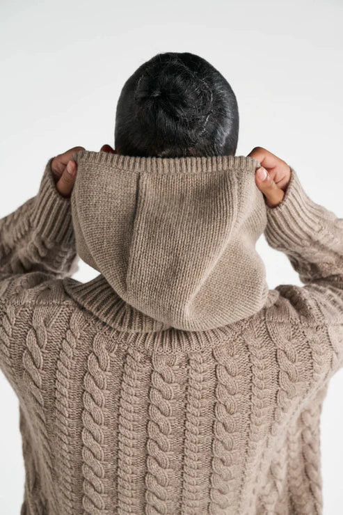 OSLA BALACLAVA, WALNUT