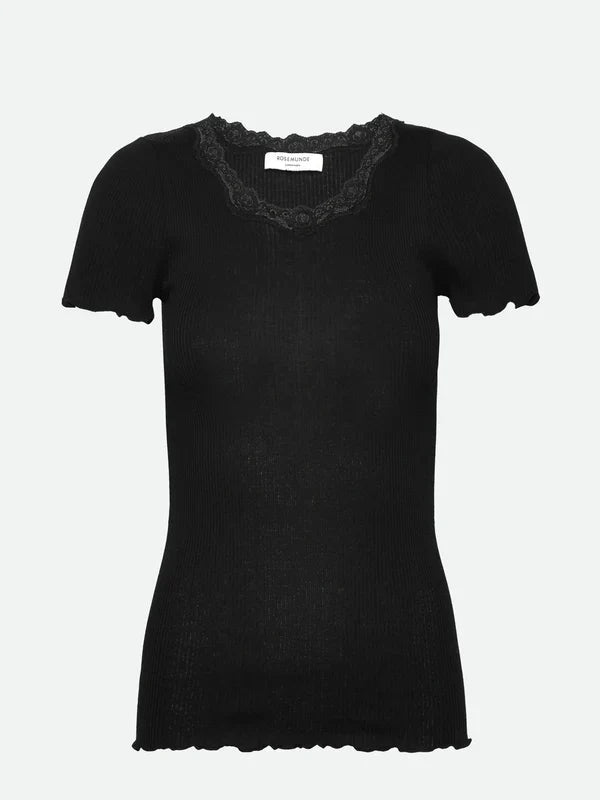 BEATHA SS REGULAR ONECK LACE, BLACK