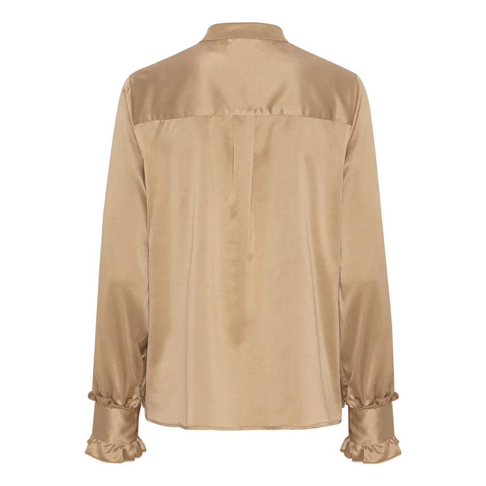 VALENTINA SHIRT, LATTE