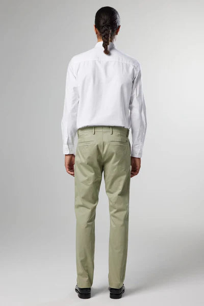 THEO 1420 CHINOS, OIL GREEN