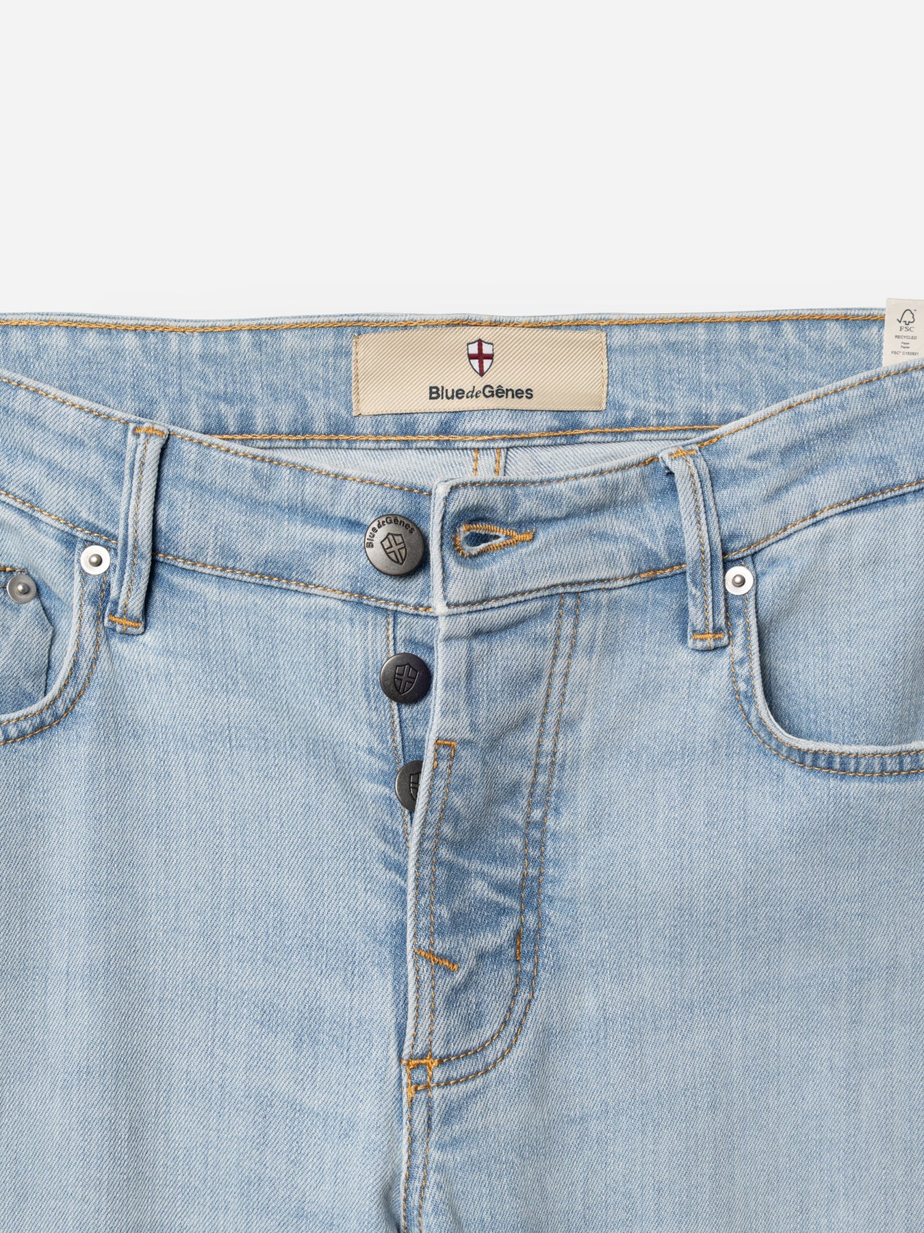 VINCI TRUEBLUE JEANS, MID BLUE DENIM