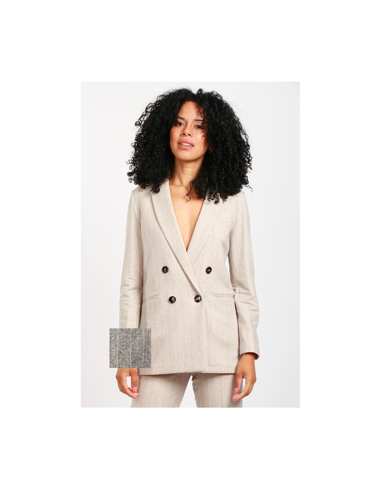 Blazer D. Breasted (blu)