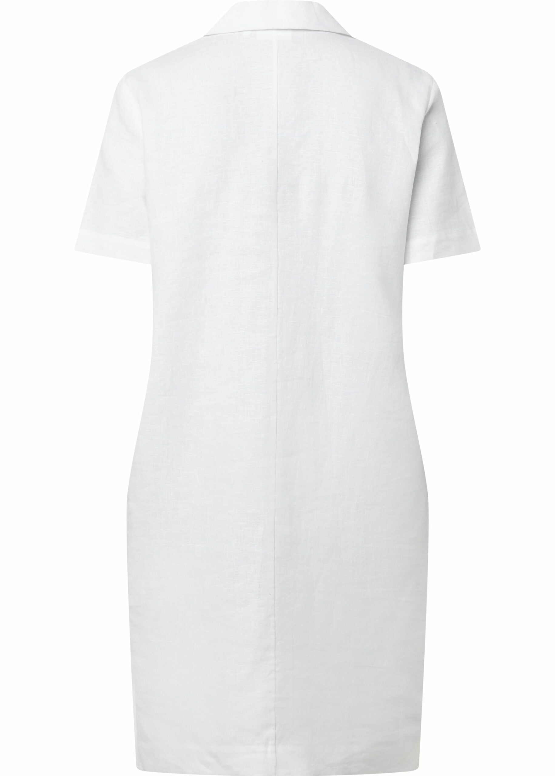 Linen shortsleeve, bright white