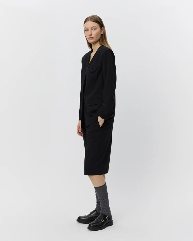 ELSA SUIT SHORTS, DARK GREY