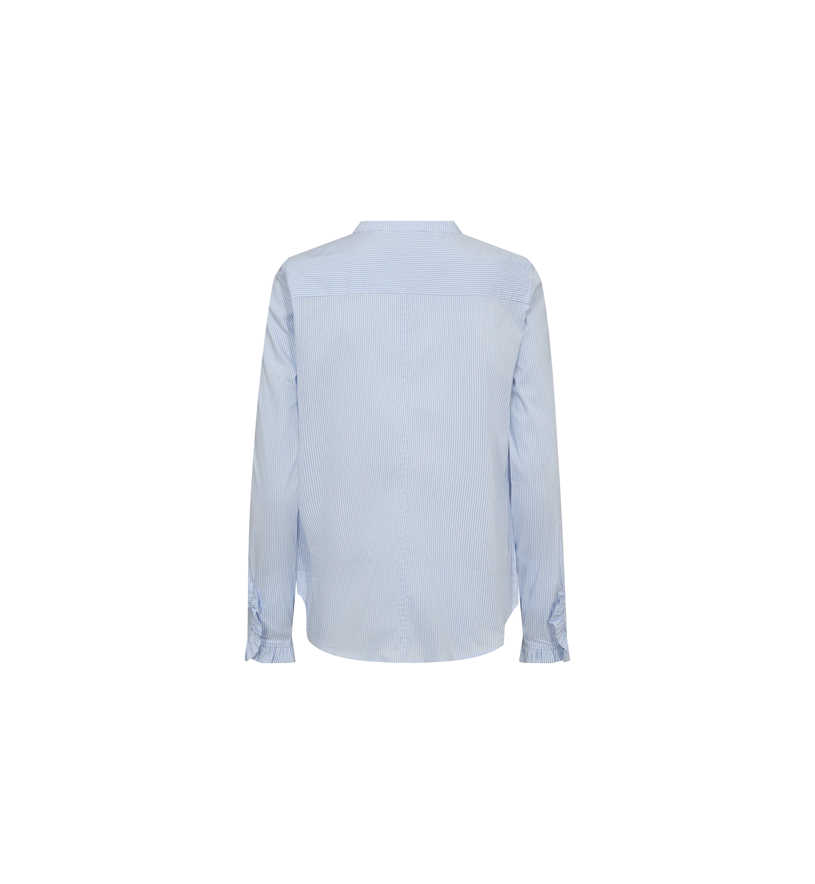 MATTIE STRIPE SHIRT, LIGHT BLUE