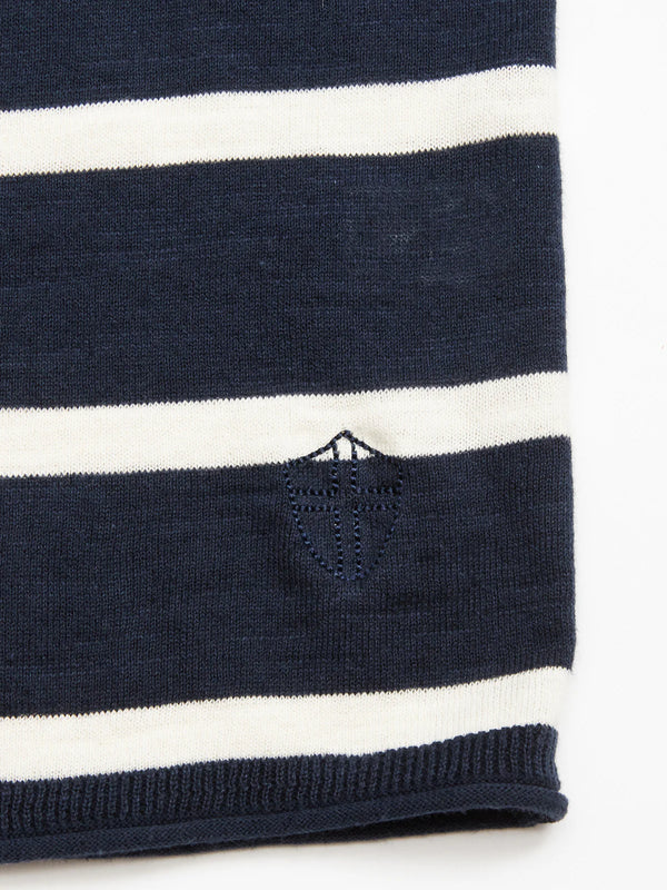MONTE STRIPE KNIT, NAVY