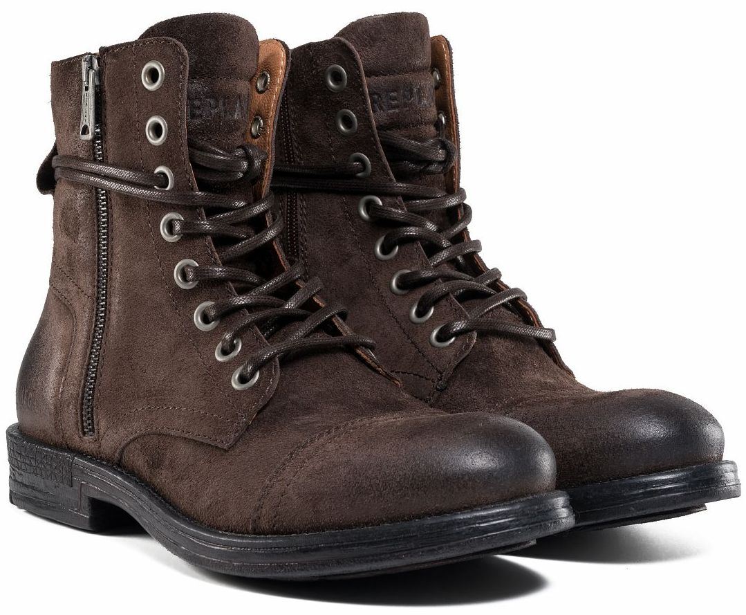 Pack suede, dark brown