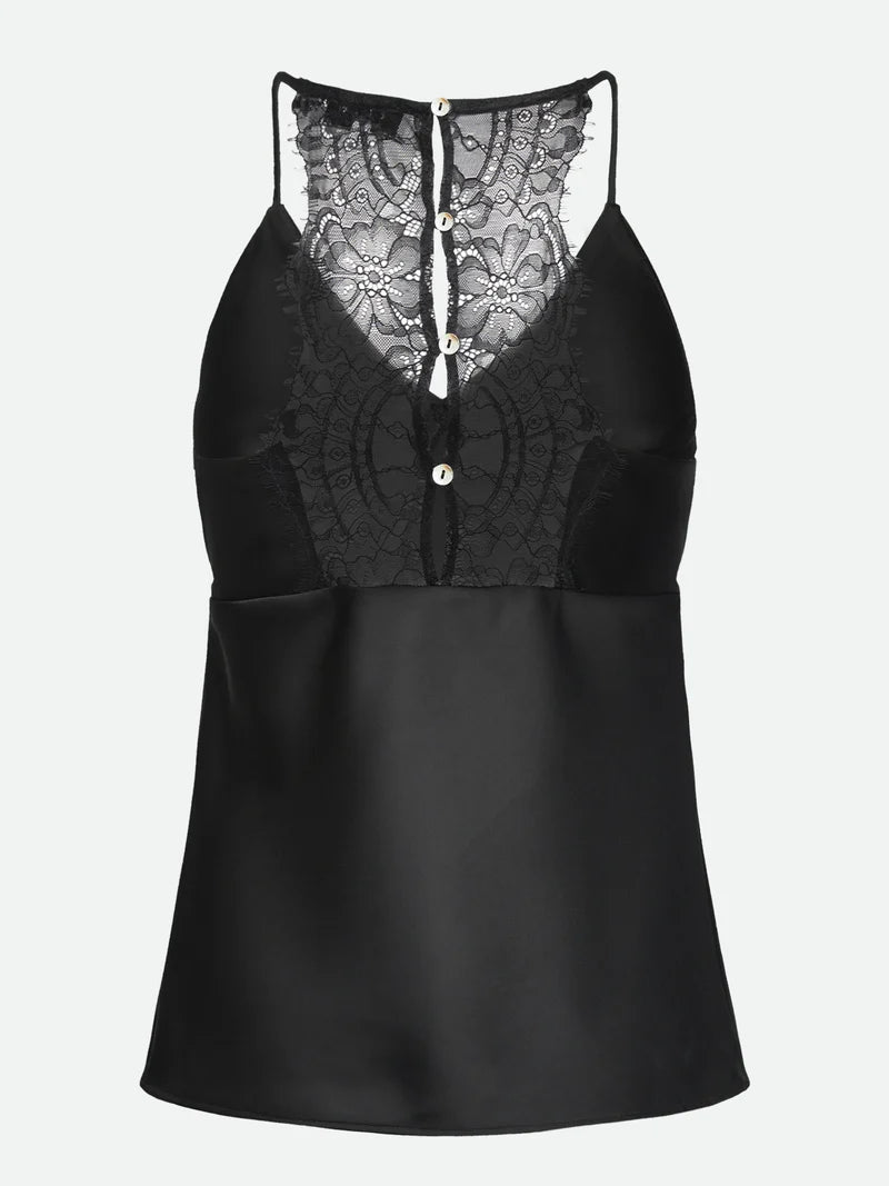 Kin Strap Top, Black