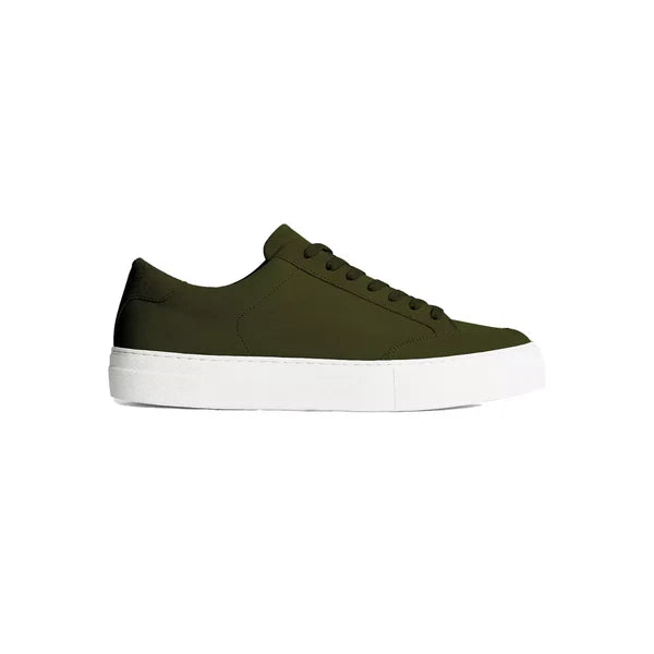 ART SIGNATURE SUEDE SNEAKERS, FOREST GREEN