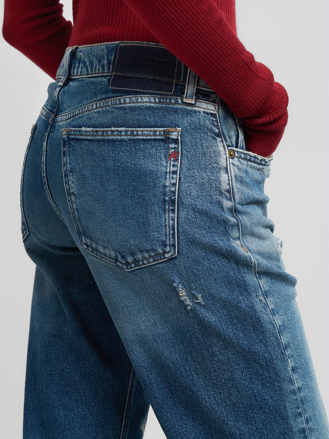 AUBRY BOY FIT JEANS, DENIM