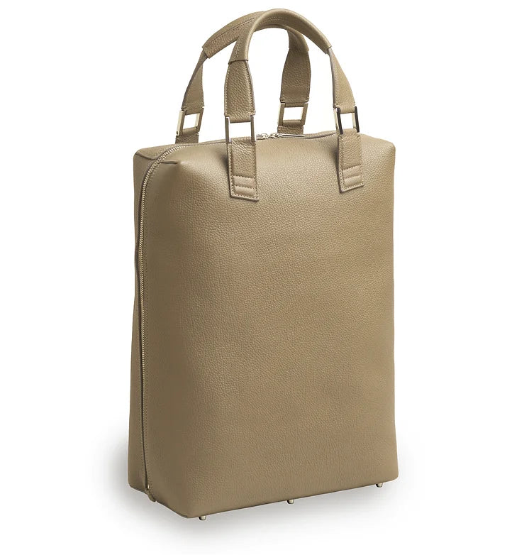 Vakigrad Oneskin Bag w/ring (taupe/silver)