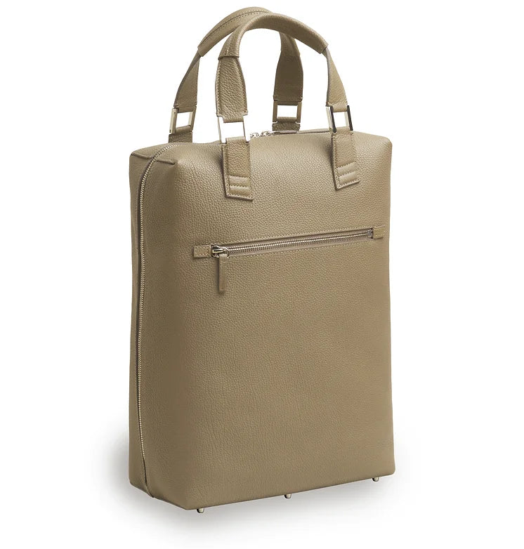 Vakigrad Oneskin Bag w/ring (taupe/silver)