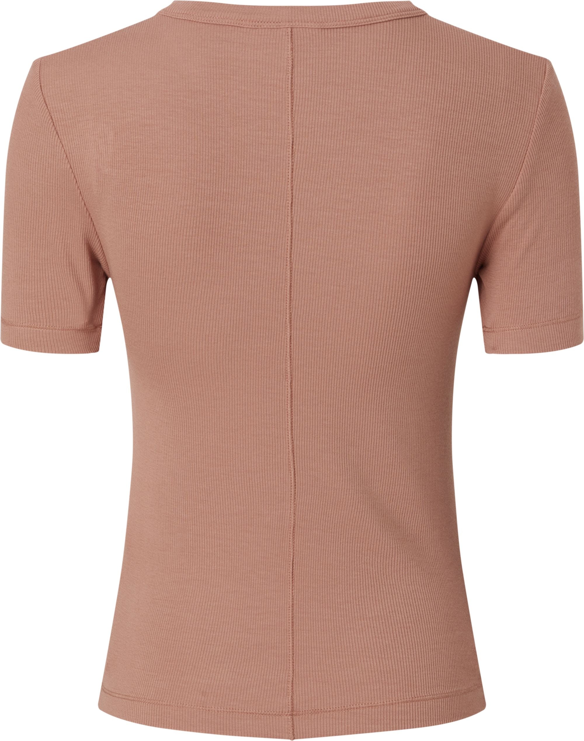 Modal Rib Crew Neck Tee